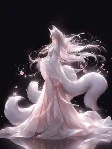 九尾狐仙图片(狐仙佛像的图片)插图5