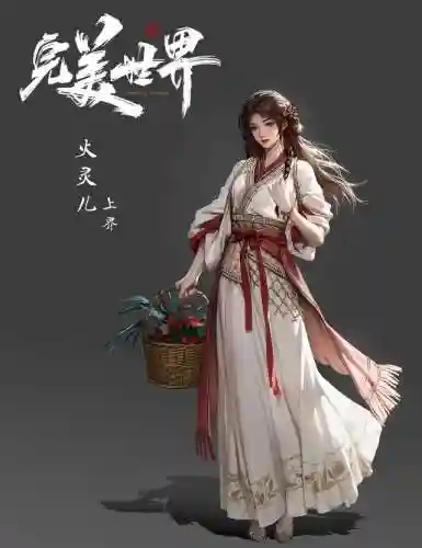 白衣倾城阵容搭配图女王(爱江山更爱美人装扮女王搭配攻略)插图5