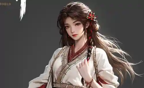 白衣倾城阵容搭配图女王(爱江山更爱美人装扮女王搭配攻略)插图4