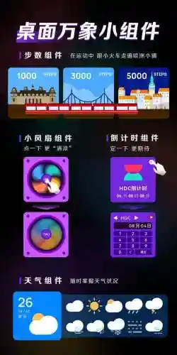 装饰手机桌面的软件(桌面照片小组件怎么设置照片)插图1