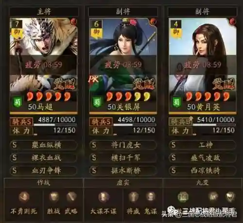 刘备马超最强搭配阵容推荐(三国志战略版最强阵容)插图1
