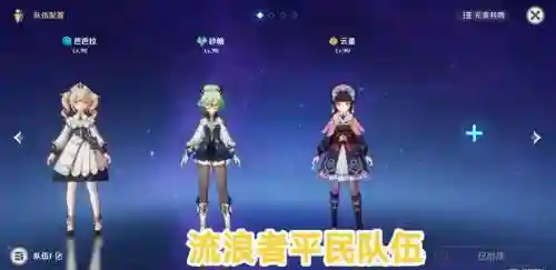 流浪者新阵容搭配(流浪者主C搭配队伍)