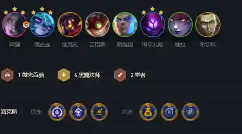 变异黑狐狸阵容搭配攻略(云顶狐狸主C阵容)