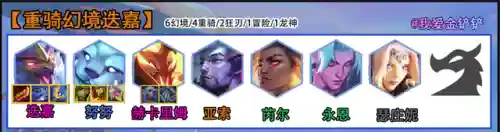 迭嘉阵容搭配推荐图(云顶之弈s9卓尔不群羁绊阵容推荐)插图1
