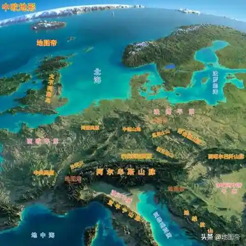 世界地图高清图片2022(最清晰的免费卫星地图)插图15