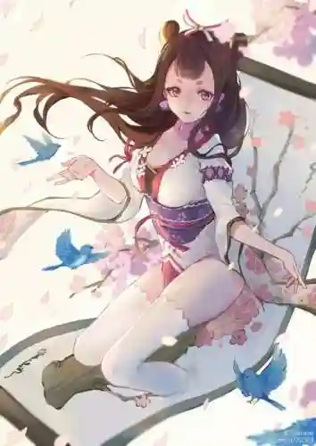花鸟卷图片(国画花鸟长卷)插图23