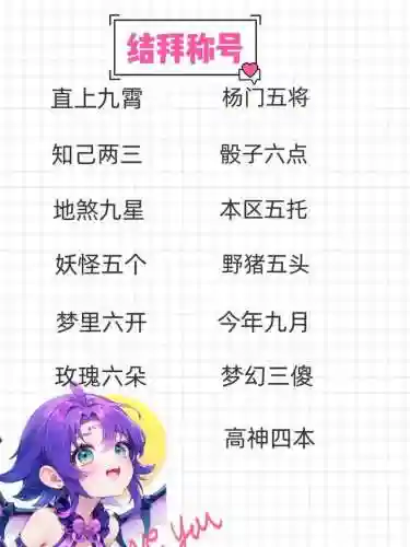 最适合打游戏的网名(好听又爆率高的游戏名)插图3 最适合打游戏的网名(好听又爆率高的游戏名)插图3