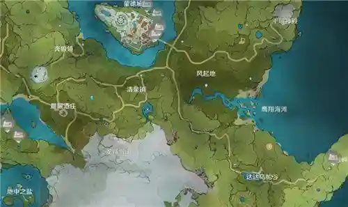 原神蒲公英籽全部位置(蒲公英籽的采集路线图)