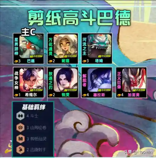 云顶巴德奶妈阵容搭配(云顶之弈奶妈主c阵容)插图1