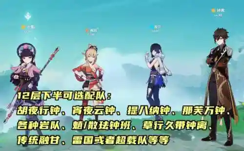钟离阵容搭配推荐5星(原神钟离主c阵容搭配)插图10