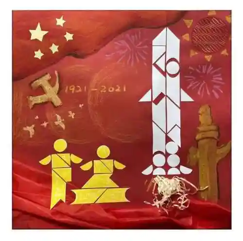 七巧板智力拼图1600例(七巧板可以怎么拼)插图30