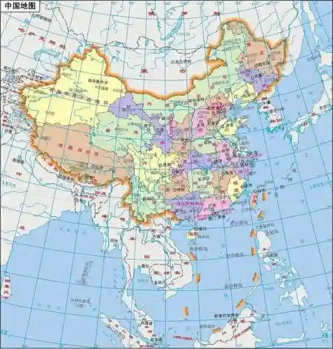中国地图高清全图 全国(最新版中国地图下载)