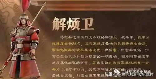 解烦卫搭配什么阵容(sp马超解烦卫最强阵容)插图1