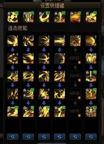 黑暗武士100级加点排列(黑暗武士刷图排列连招)插图4
