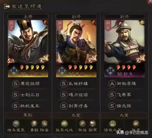 郝昭飞熊骑阵容搭配(郝昭最强阵容搭配推荐)
