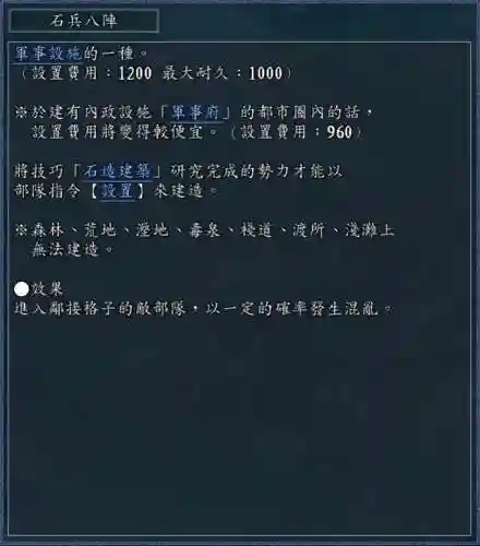 三国志11设施最佳摆设(三国志11 建筑)插图3