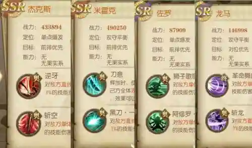 新版本剑士阵容搭配(六剑士阵容)插图3