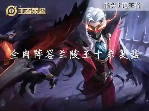 兰陵王的最强出击阵容搭配(闪烁之光最强阵容)