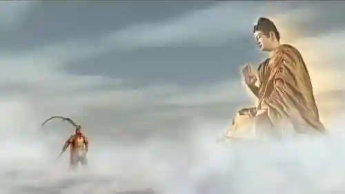 孙悟空上观音菩萨(孙悟空佛像图片)