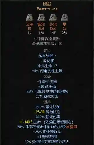 暗黑破坏神符文之语大全(暗黑2女法师符文之语推荐)插图4