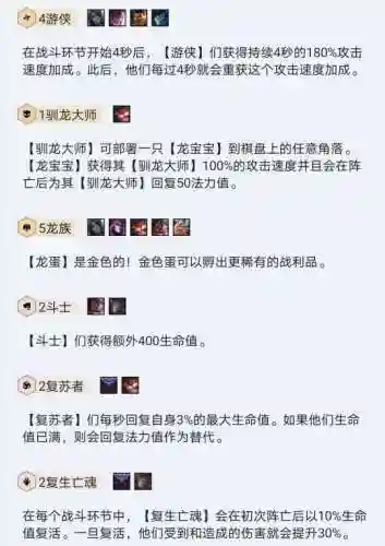 龙族斗士游侠阵容搭配(新版本6斗士阵容)