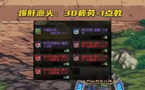dnf燃烧疲劳(dnf疲劳值怎么消耗的)