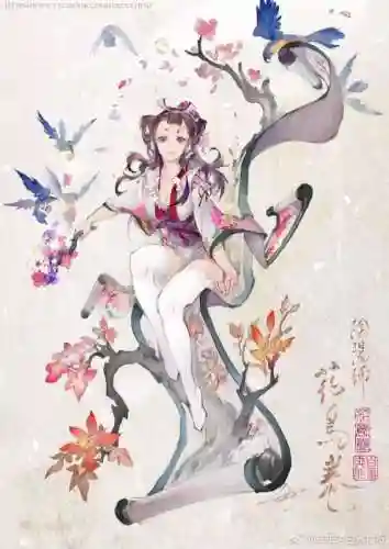花鸟卷图片(国画花鸟长卷)插图14