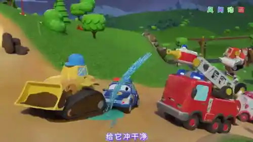 儿童动画片工程车挖掘机(挖掘机型号大全及价格)插图1