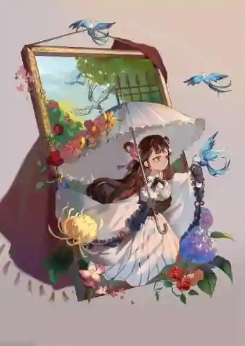 花鸟卷图片(国画花鸟长卷)插图20