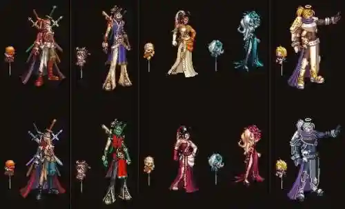 dnf2009春节套外观(dnf历代节日套合集)