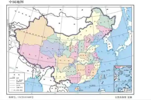 新版中国地图(新版地图增加了哪些地方)