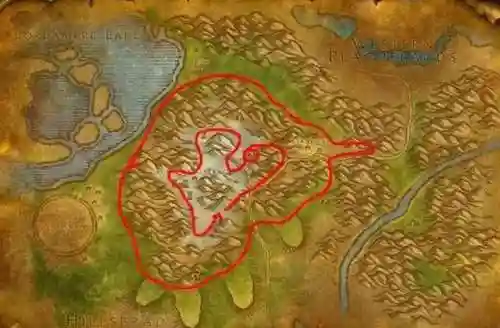 安戈洛环形山矿点分布(采矿1-300攻略 矿石分布图)插图4