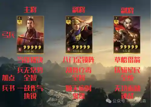 三战孙权最强阵容搭配(孙权最稳的一套阵容)插图5