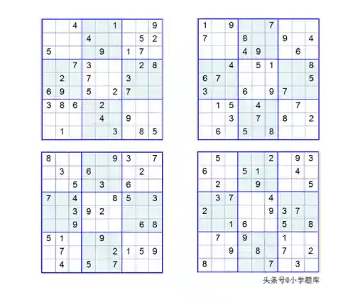 九宫格数独(高难度数独题目100题)插图16