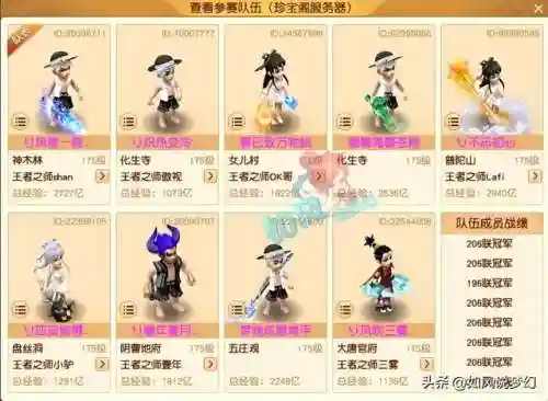 梦幻西游战神阵容搭配图(梦幻西游最强伙伴阵容)插图4