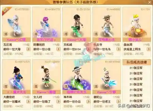 梦幻西游战神阵容搭配图(梦幻西游最强伙伴阵容)插图7