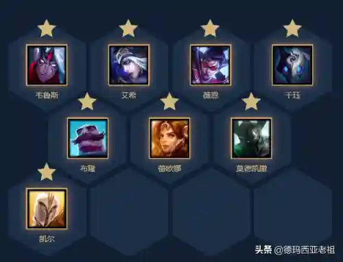 九剑盖伦阵容搭配(云顶9剑士配什么阵容)插图2