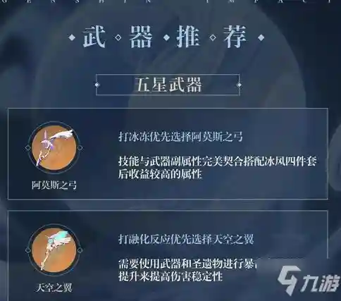 甘雨武器阵容搭配推荐最新(平民甘雨主c配什么角色)