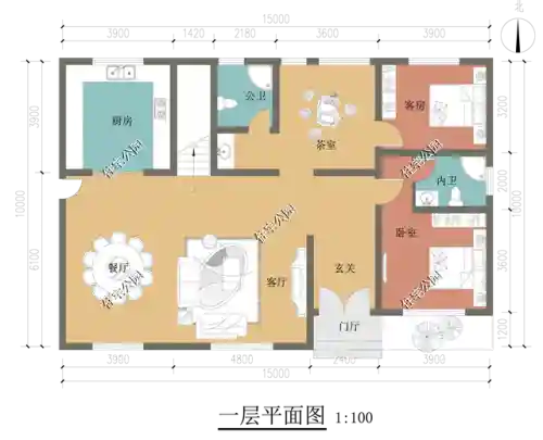 别墅图纸设计图(三层别墅设计图纸及效果图大全)插图7