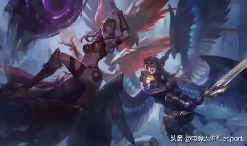 英雄联盟天使图片(LOL天使皮肤原画)插图2