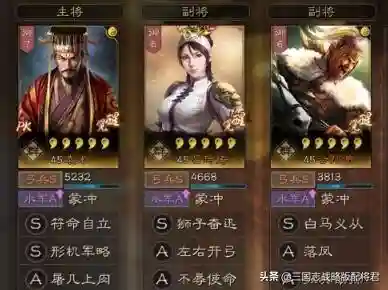 公孙瓒阵容搭配最新版(三国志2017最新打南蛮阵容)插图1