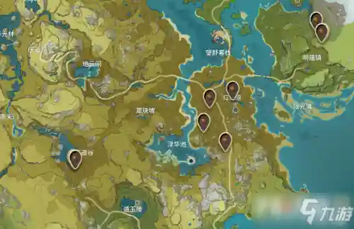 原神松果采集地点(原神松果分布图)插图1