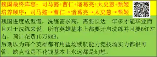 咸鱼3国阵容搭配最新攻略(魔兽三国后期最强阵容)插图3