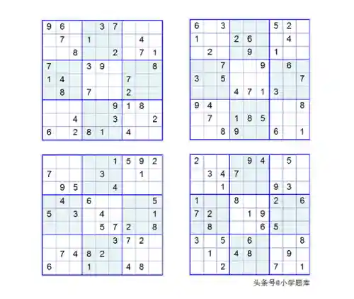 九宫格数独(高难度数独题目100题)插图22