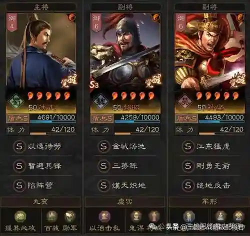 孙坚前期盾兵阵容搭配(孙坚最适合的4套阵容)插图3