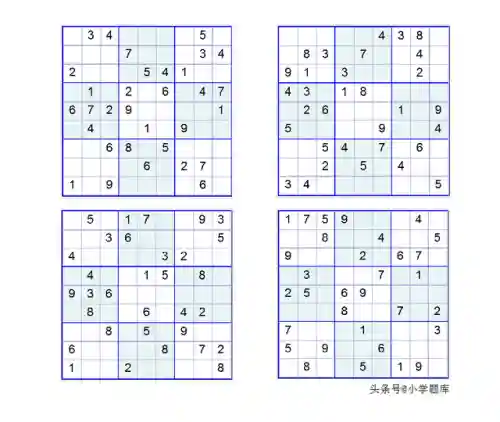 九宫格数独(高难度数独题目100题)插图7