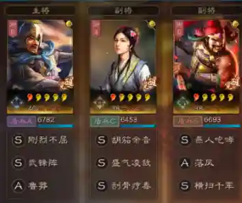 武锋阵张飞阵容搭配(赵云张角武锋最强组合)