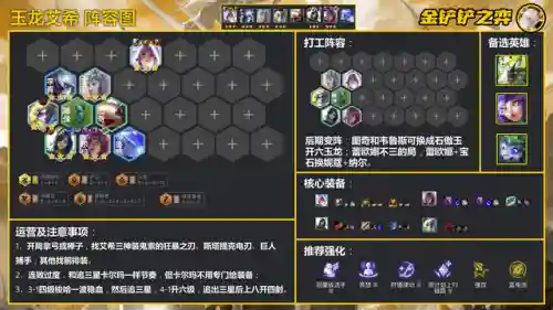 玉龙神尊阵容搭配攻略(神之墓地2.6d龙神攻略)插图3