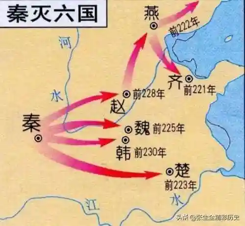 秦灭六国哪国最难打(秦统一六国花了多少年)