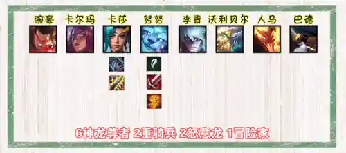神龙使者蜘蛛阵容搭配推荐(神龙战争最强阵容推荐)插图1